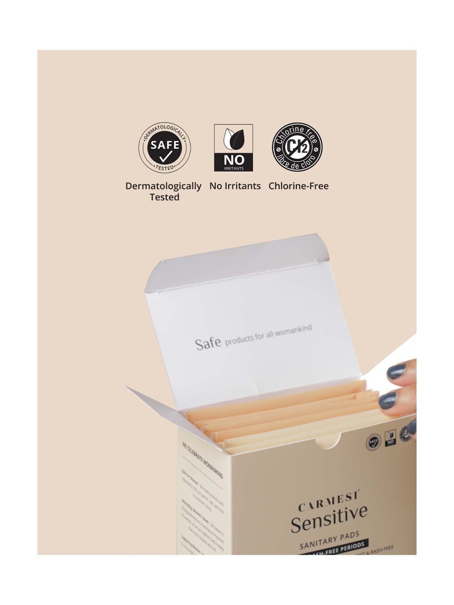 CARMESI Sensitive - 30 Pads - 30 XXL