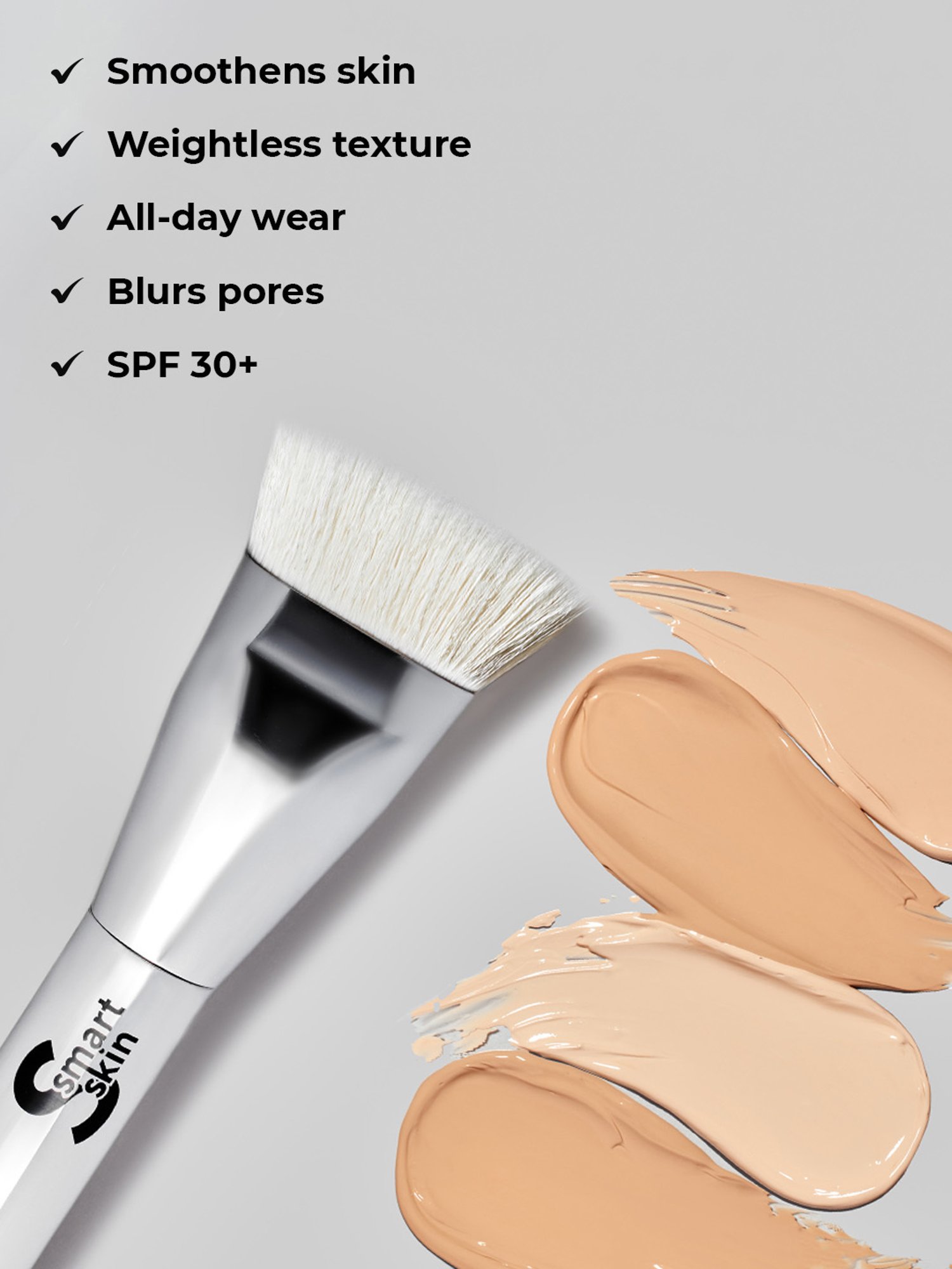 Lamel Smart Skin Serum Tinted Foundation SPF 30 + 406 Medium Beige - 35 ml