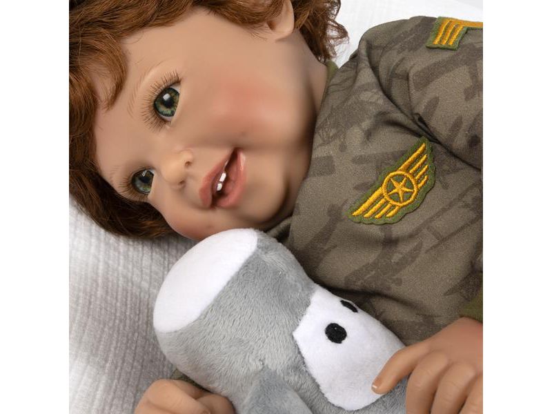 Paradise Galleries Reborn Toddler Boy - The Adventure Begins, 19 inches, GentleTouch Vinyl, 7-Piece Doll Gift Set