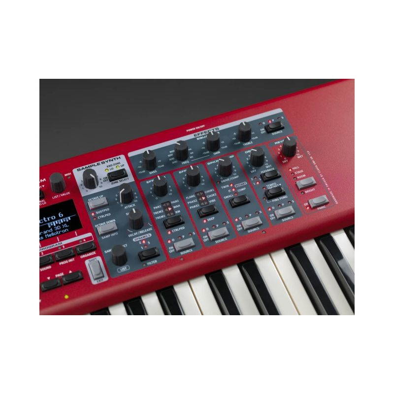 Nord Electro 6HP Keyboard with 73-Key Hammer-Action Keybed and Nine Drawbars