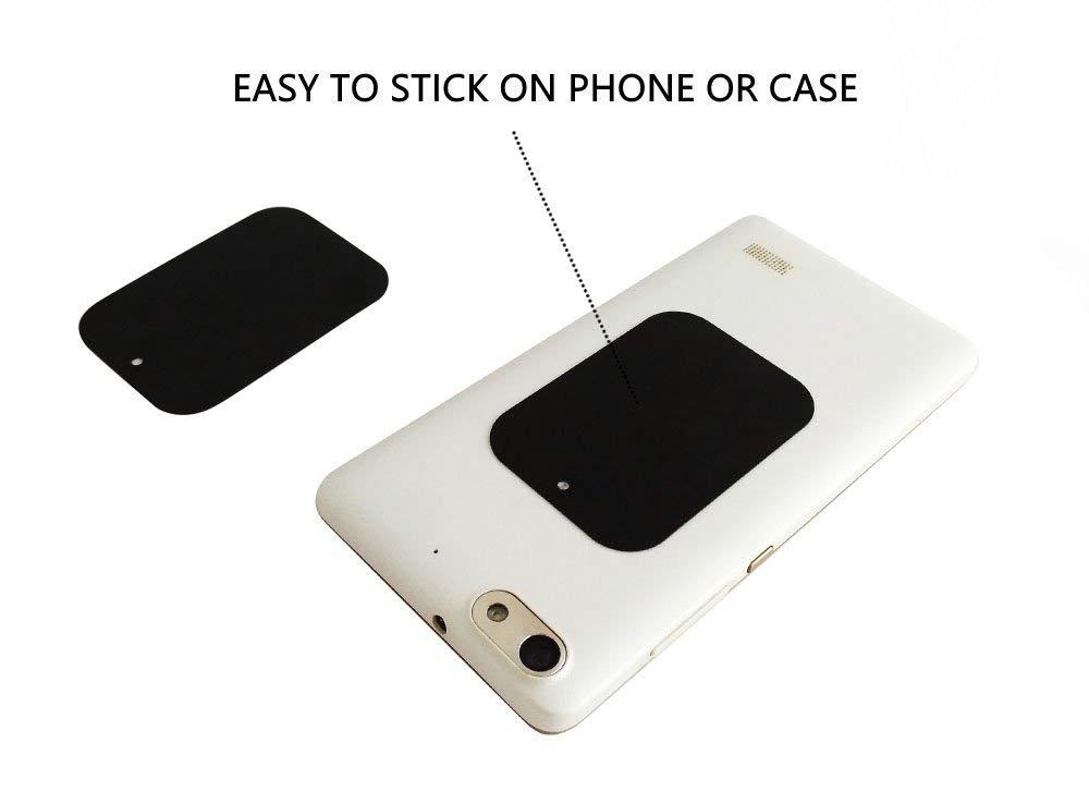 Uuustar Metal Plates for Magnetic Mount, 8PACK Metal Plates with Full Adhesive for Magnetic Car Mount Phone Holder