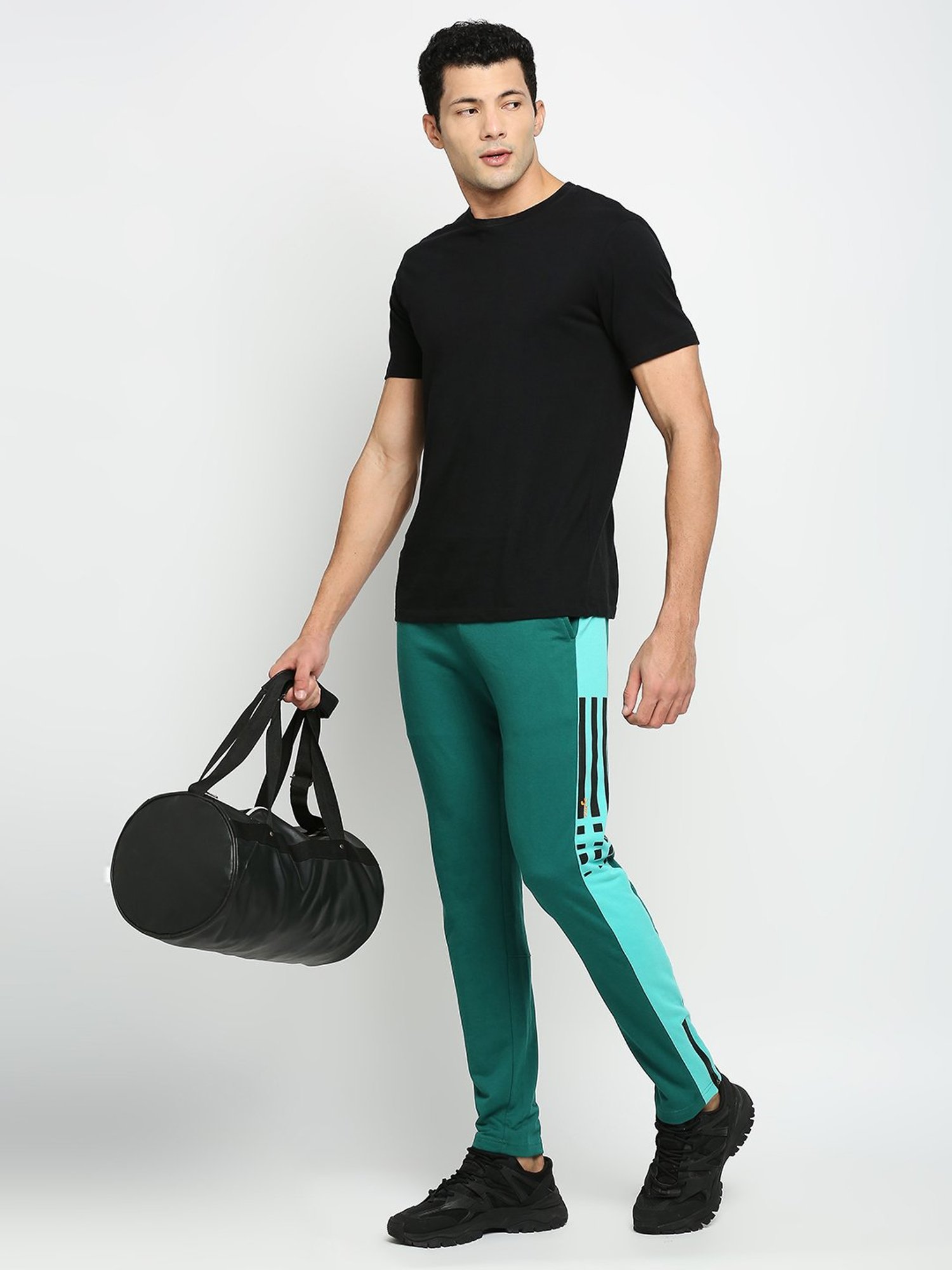Fitz Green Slim Fit Trackpants
