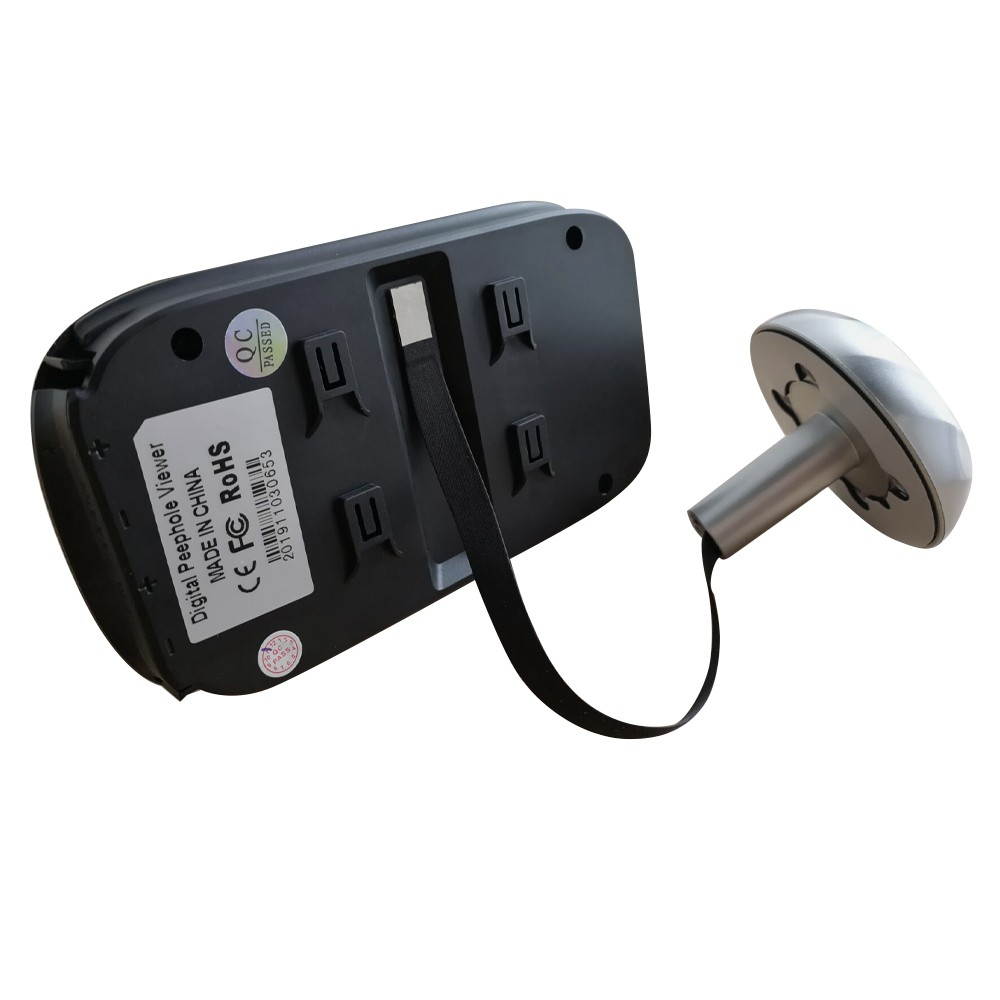 Digital Door Viewer Peephole Door Camera Doorbell 2.8-inch LCD Screen Night Vision Photo Shooting Digital Door Monitoring for Home Security