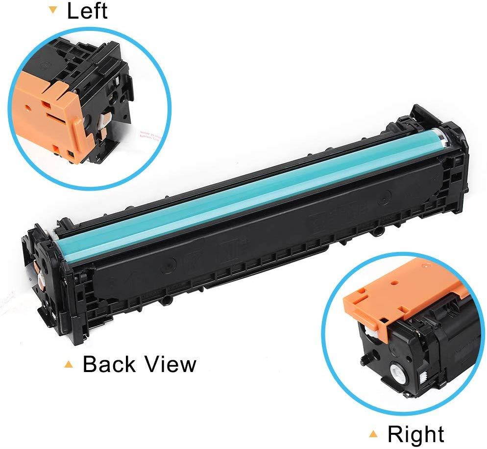 Cool Toner Compatible Toner Cartridge Replacement for HP 131A CF210A 131X CF210X Laserjet Pro 200 Color MFP M276nw M276n M251nw Pro 200 M251n M251 M276 CF211A CF212A CF213A Toner Printer Ink 4-Pack