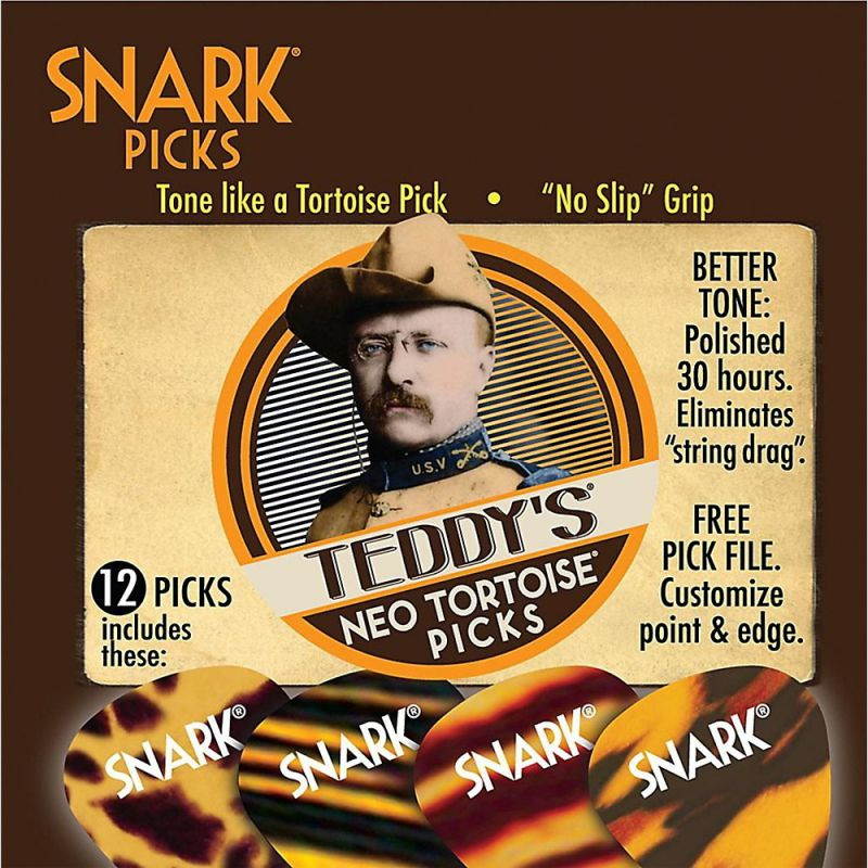 Snark Teddy's Neo Tortoise Guitar Picks .94 mm 12 Pack