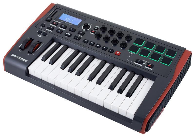 Novation Impulse 25 USB/MIDI 25-Key Keyboard Controller