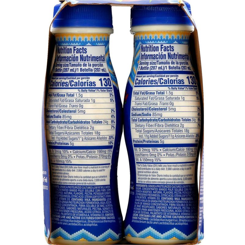 LaLa Tropical Mango Yogurt Smoothie - 7 fl oz/4ct