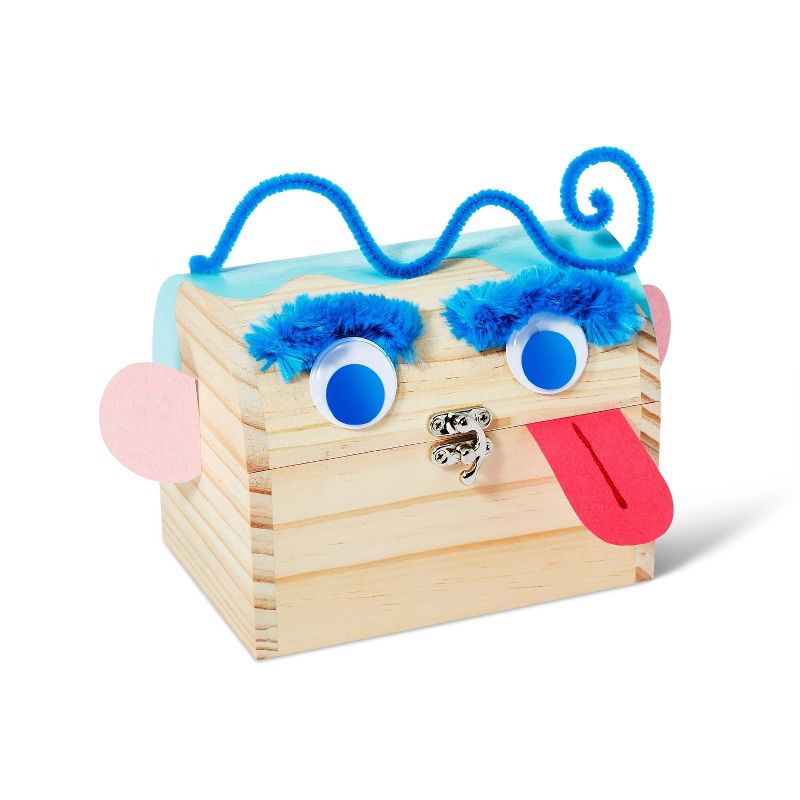 Wood Treasure Chest Box - Mondo Llama™