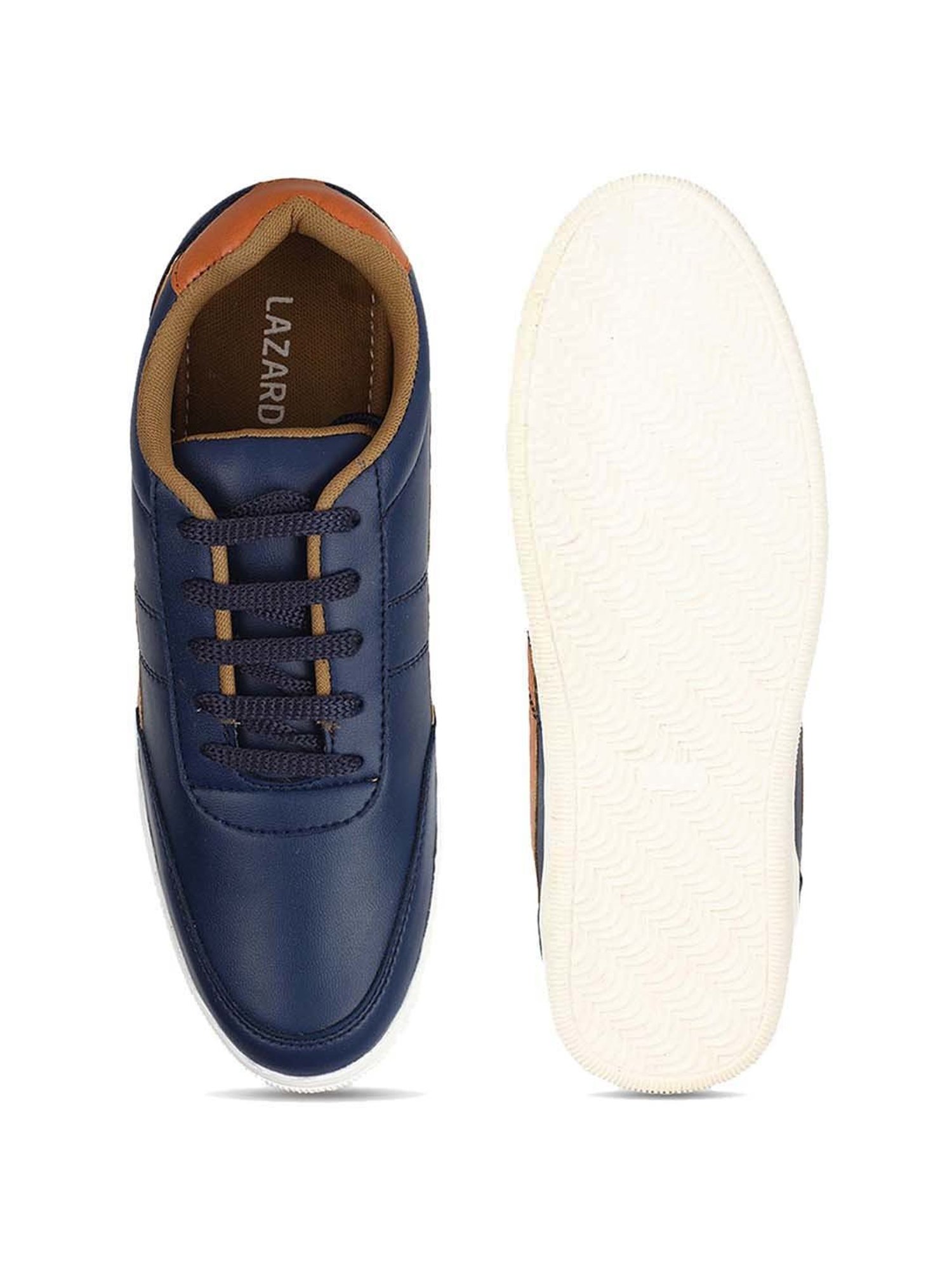 Lazard by Khadim's Men's Navy Casual Sneakers