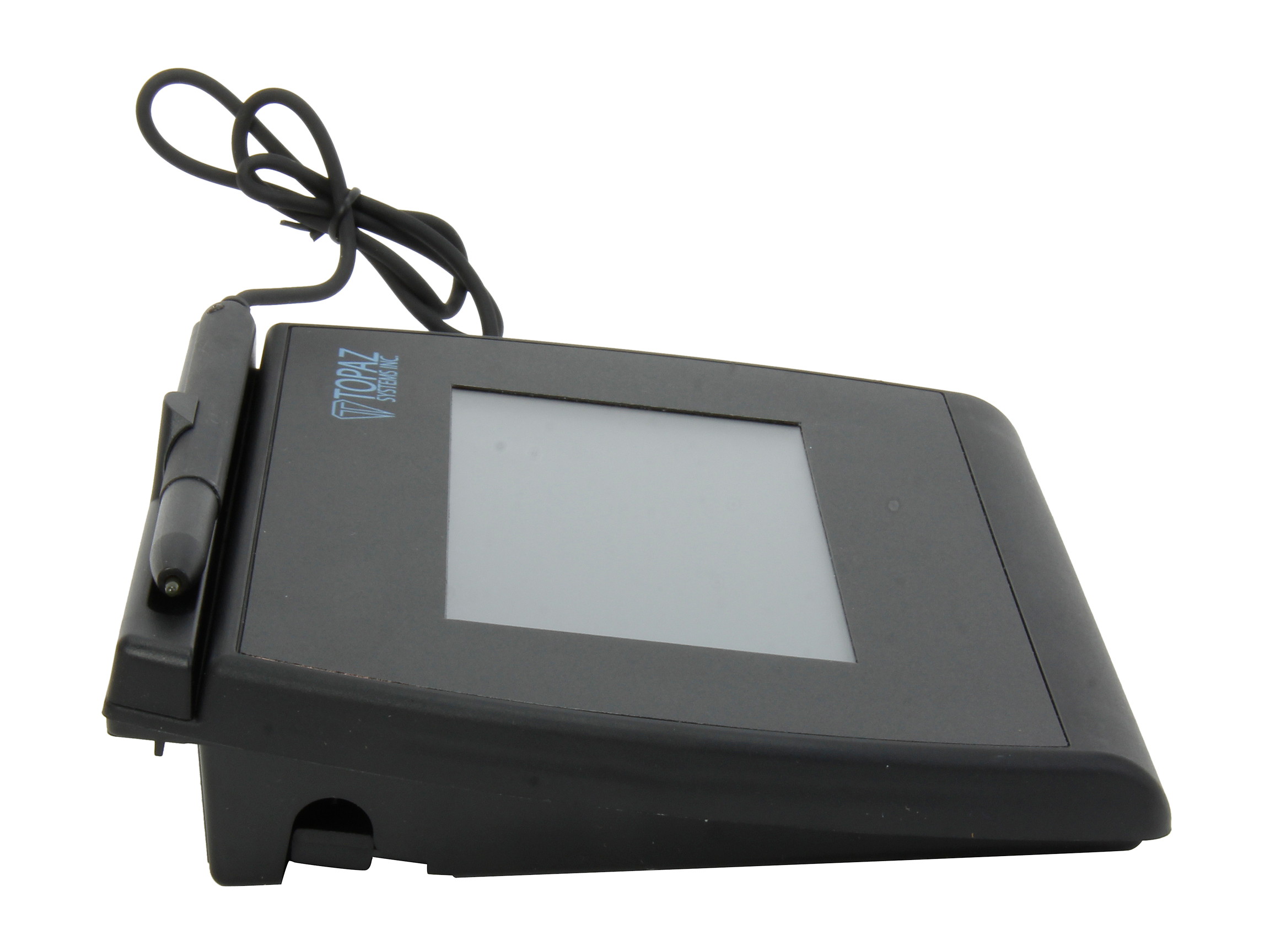 Topaz SignatureGem LCD 4x3 T-LBK755 Series Dual Serial/USB (High Speed) BackLit T-LBK755SE-BHSB-R Signature Capture Pad
