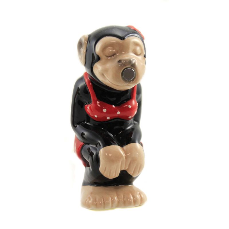 Tabletop 3.75" Kissing Chimpanzees Salt Pepper Magnetic Chimps Valentines Love Pacific Enterprise, Llc  -  Salt And Pepper Shaker Sets