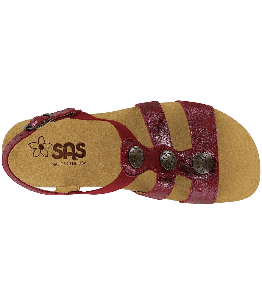 SAS Clover Leather Sandals