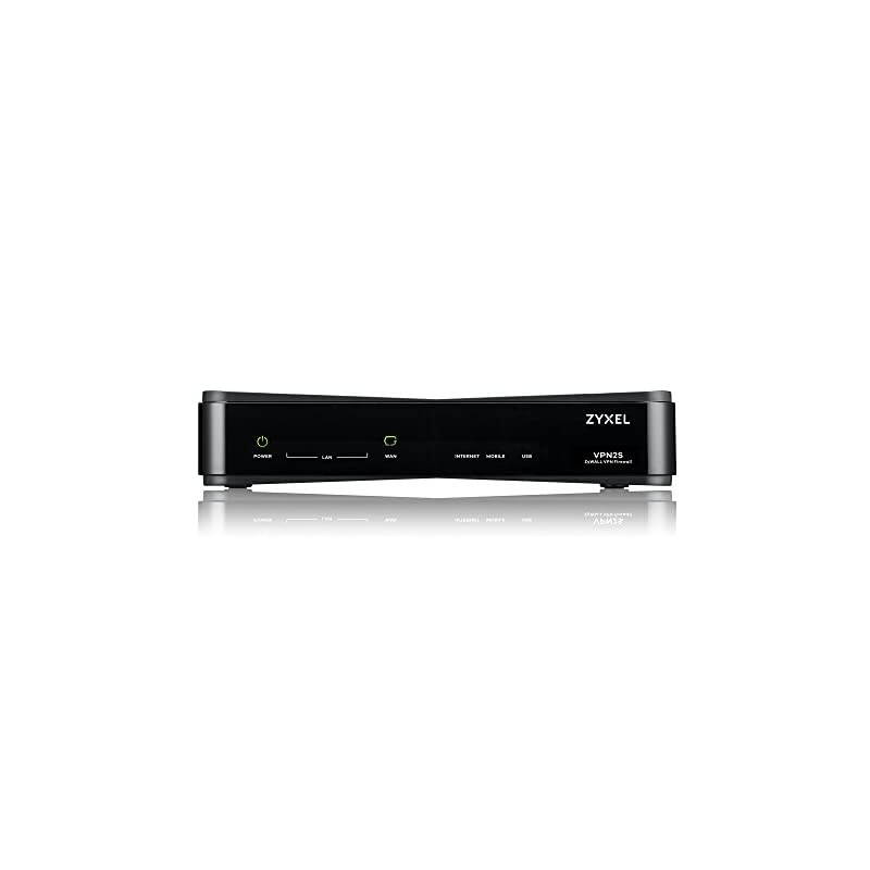 ZyWALL 1.5 Gbps VPN Firewall Device, 2 WAN Router, load balancing, recommended for up to 10 users, 3G/4G LTE support [VPN2S]