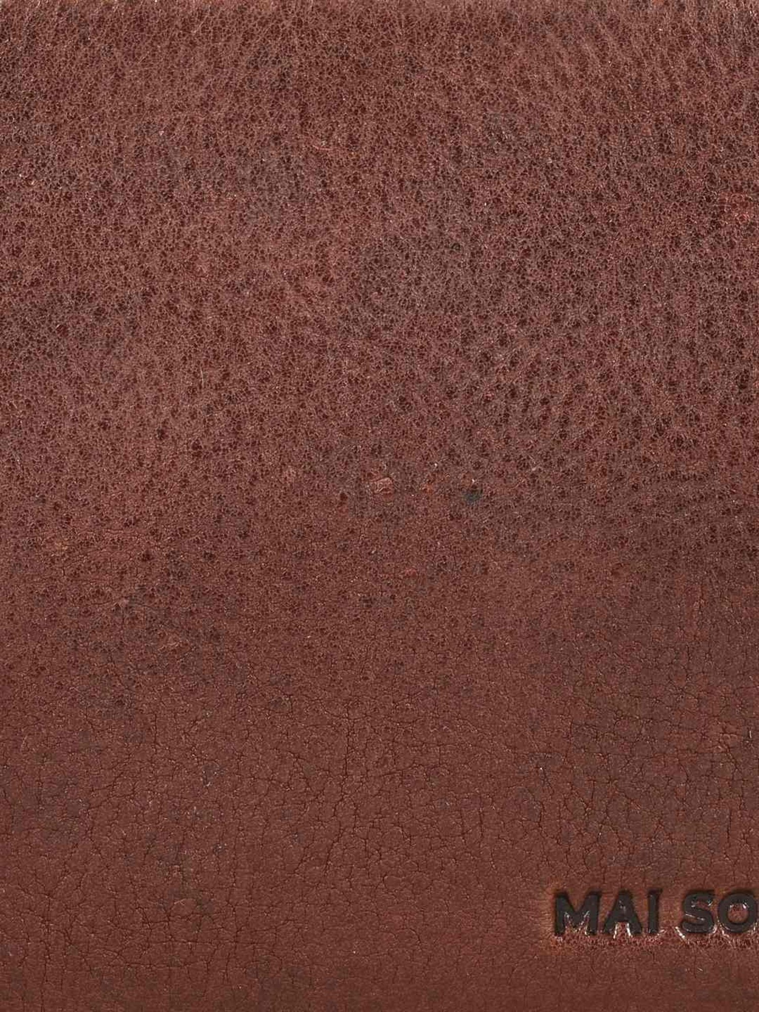 Mai Soli Vintage Leather Bi-Fold Wallet for Men