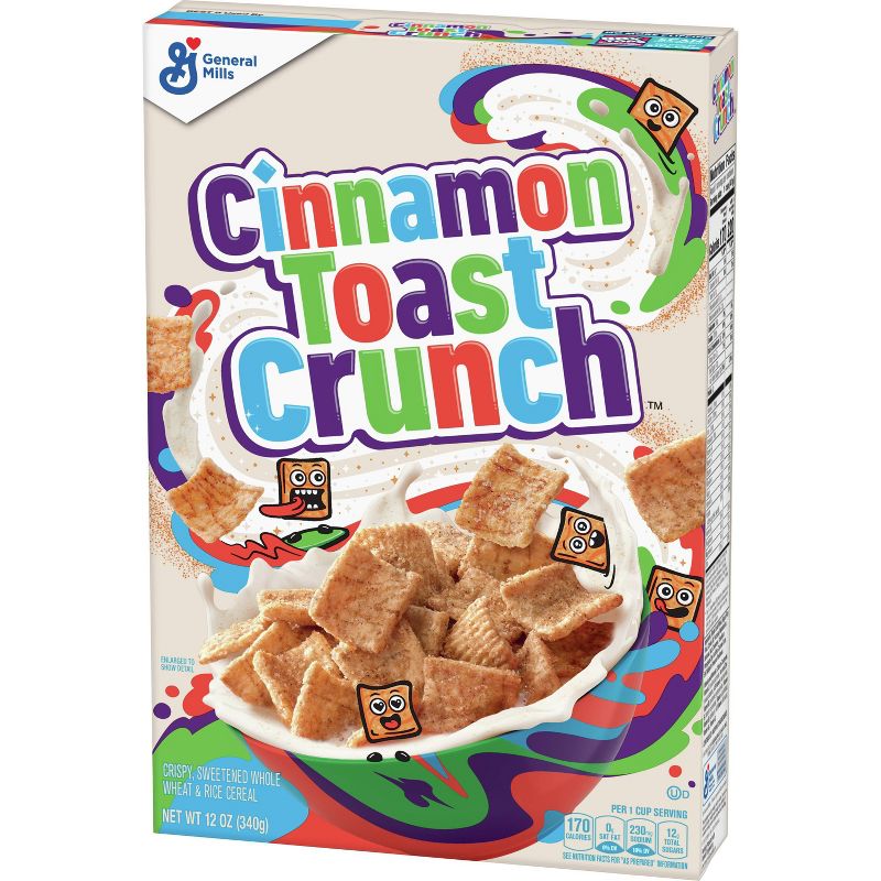 Cinnamon Toast Crunch Breakfast Cereal - 12oz - General Mills