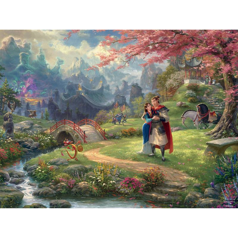 Ceaco Disney Thomas Kinkade: Mulan Puzzle 750pc