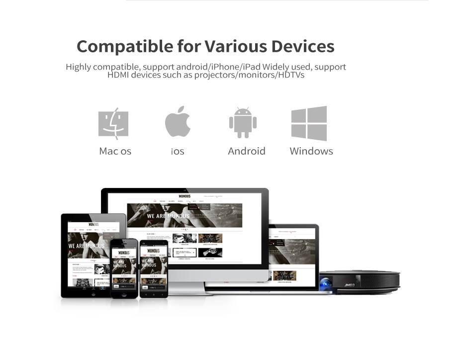 Cellphone TV Mirror Device 5G + 2.4G Dual Frequency with Screen Wireless Projection 1080p TV Stick HDMI Device Multi-screen Interactive for Movies Game Teleconferencing HD Model D5