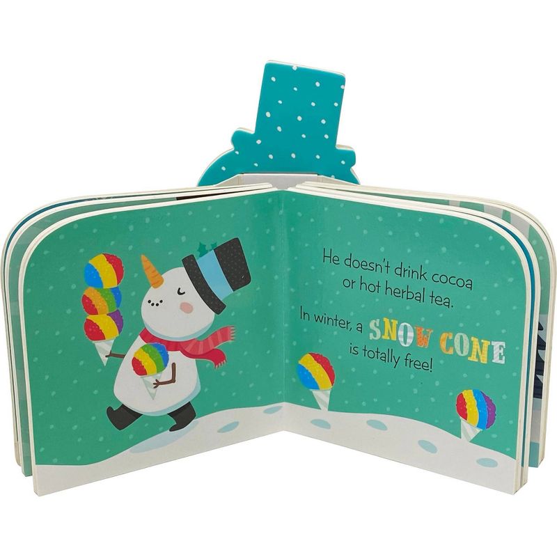 Snowman Mini Blocky Book