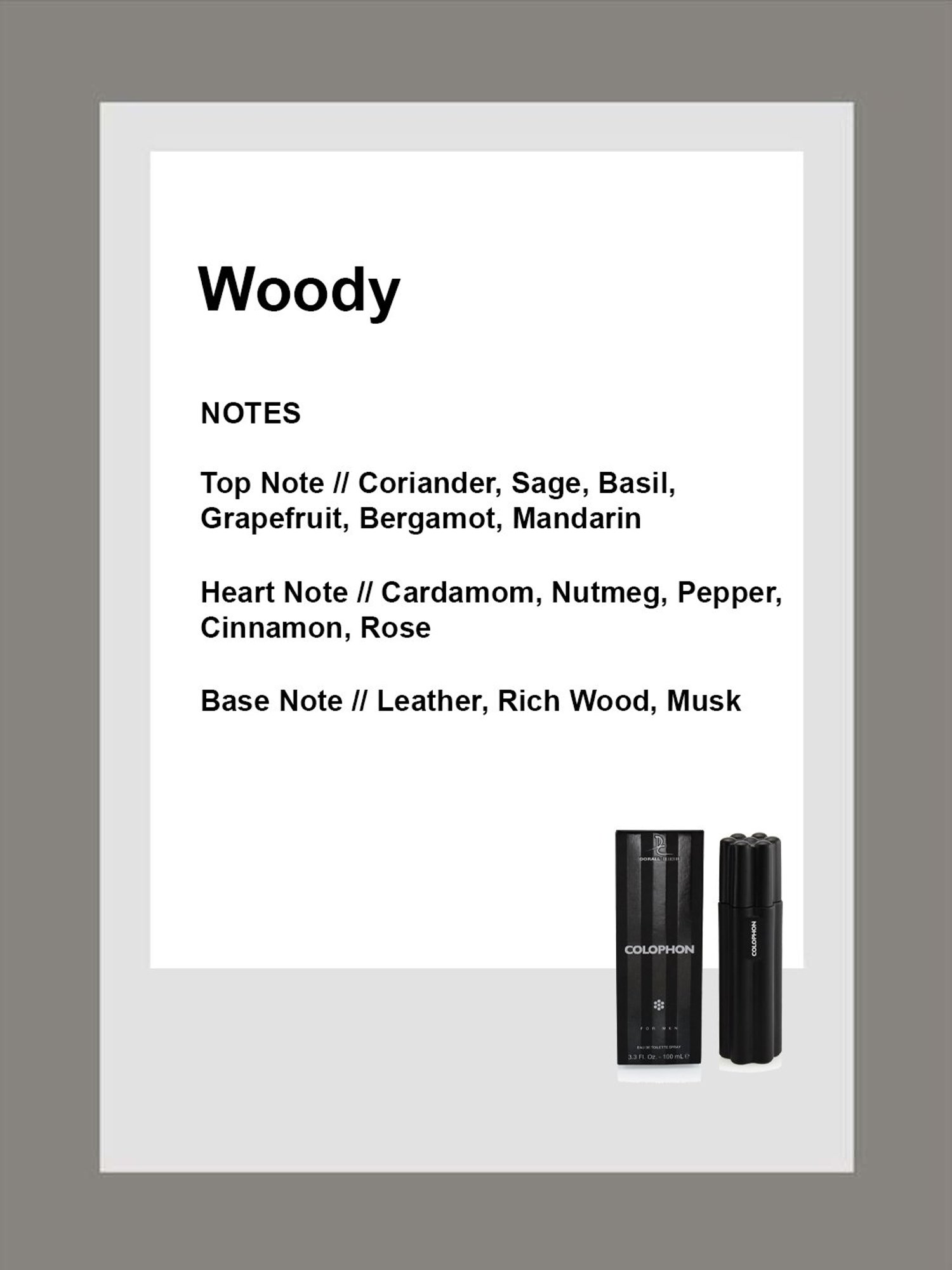 Dorall Collection Colophon Eau de Toilette Spray for Men - 100 ml