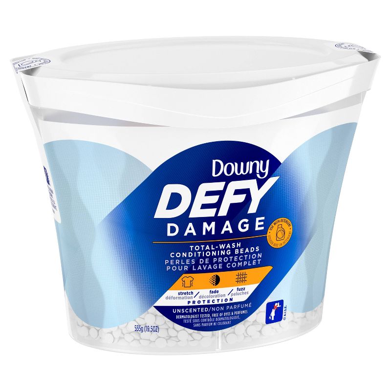 Downy Defy Damage Total-Wash Unscented Conditioning Beads - 19.5oz