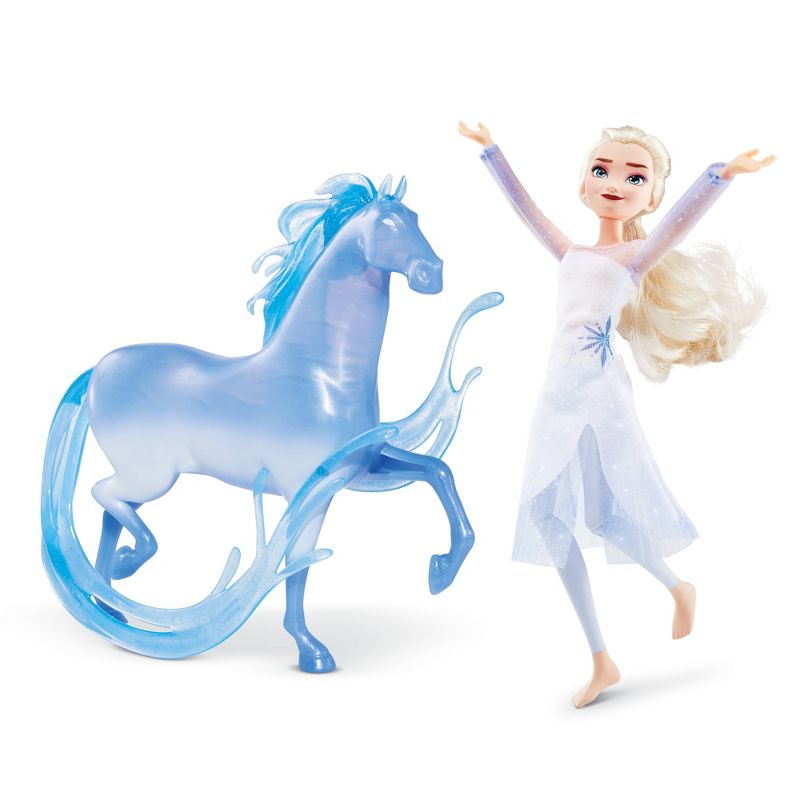 Disney Frozen 2 Elsa Fashion Doll and Nokk Figure