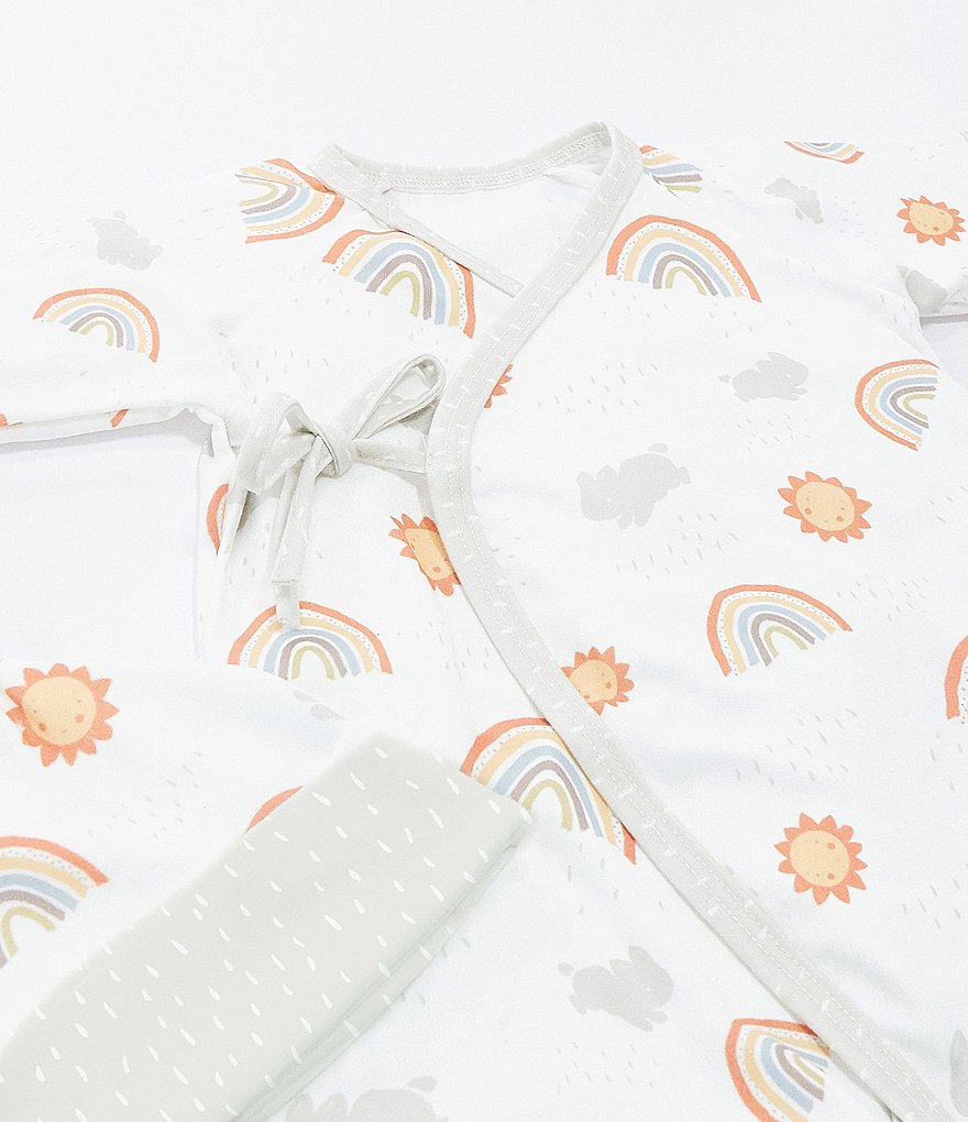 Burt's Bees Baby Newborn-9 Months Long-Sleeve Turkey Trot Footed Coverall