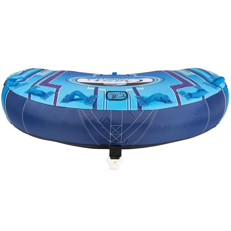 CWB Cruzer 3 RiderInflatable Concave Deck Water Towable Tube, Red
