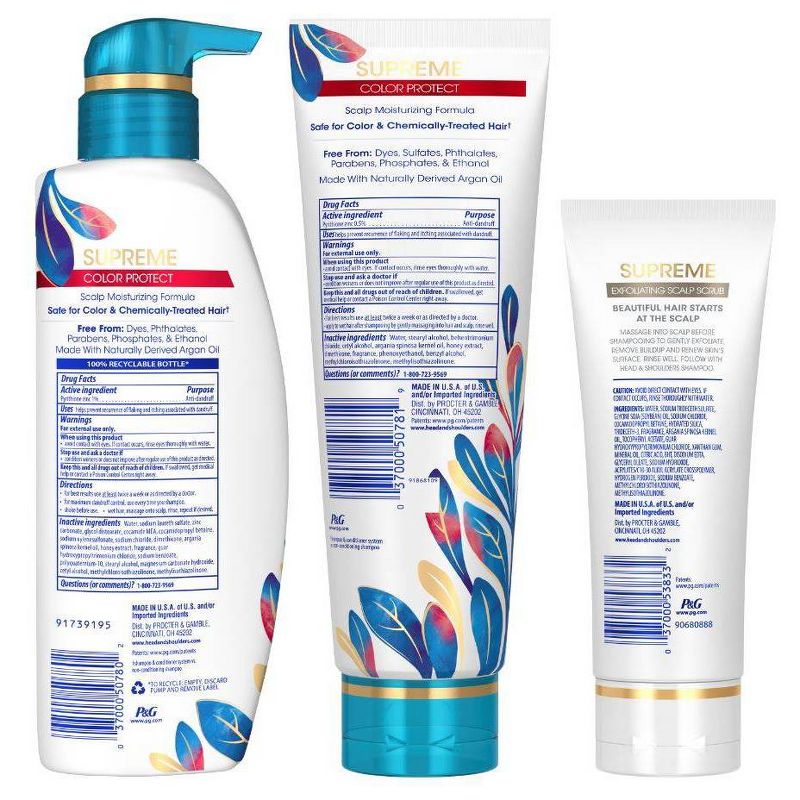 Head and Shoulders Supreme Exfoliating Scalp Scrub Treatment - 3.3 fl oz