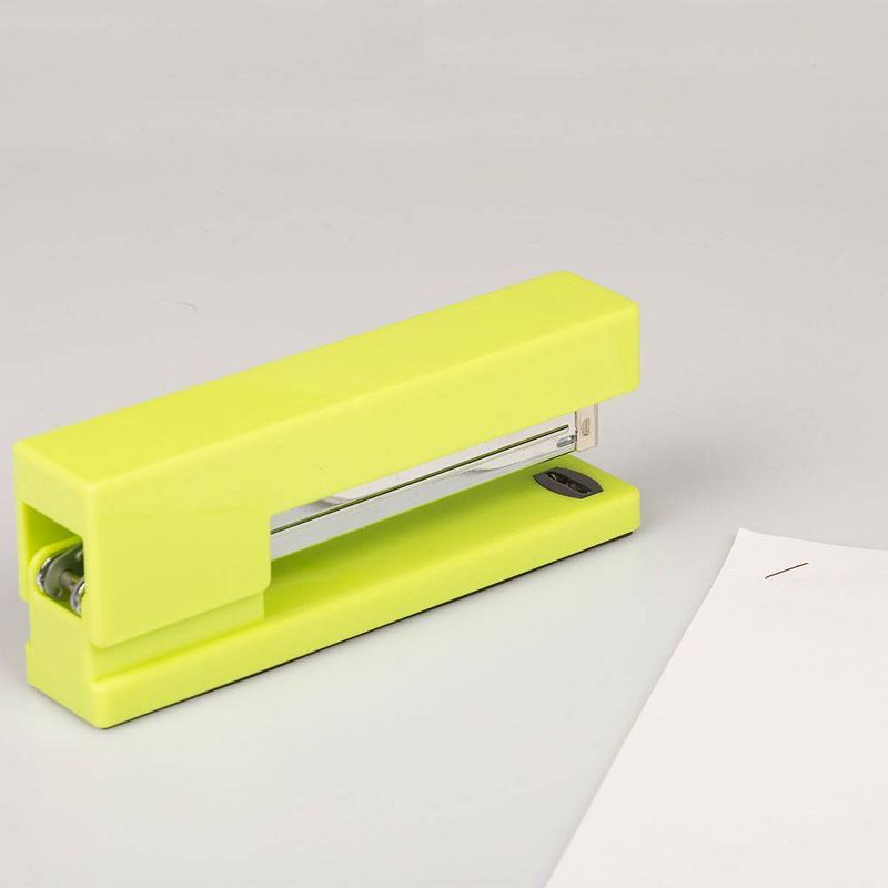 JAM Paper Modern Desk Stapler - Lime