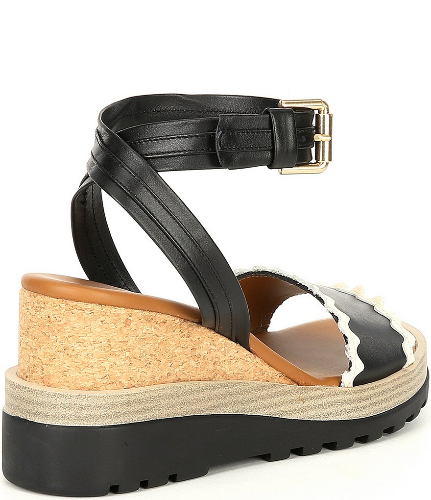 See By Chloe Robin Leather Wedges