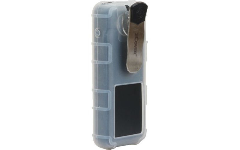 zCover Dock-in-Case Carrying Case IP Phone - Clear, Transparent - Silicone - Belt Clip