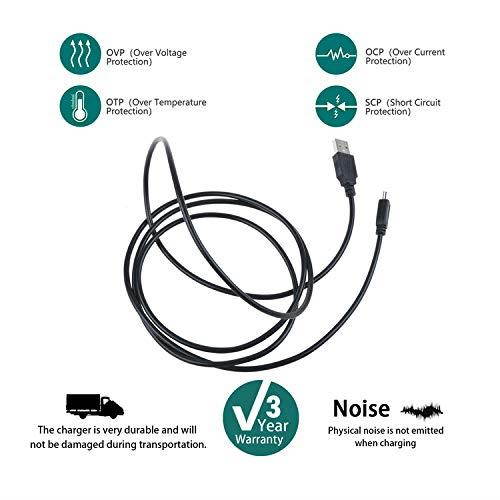 SLLEA USB Data PC Cable Charger Charging Cord for Pure Move 400D Rechargeable DAB Digital Radio