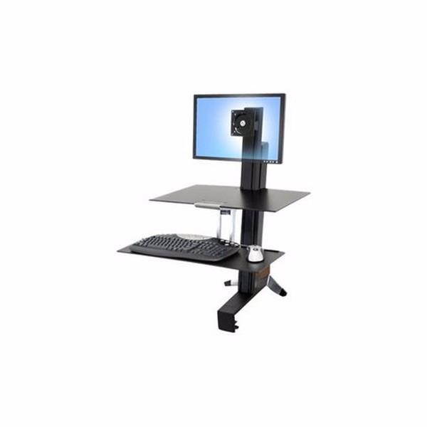 Ergotron Workfit-s Single Ld with Worksurface+ - Stand - 33-350-200