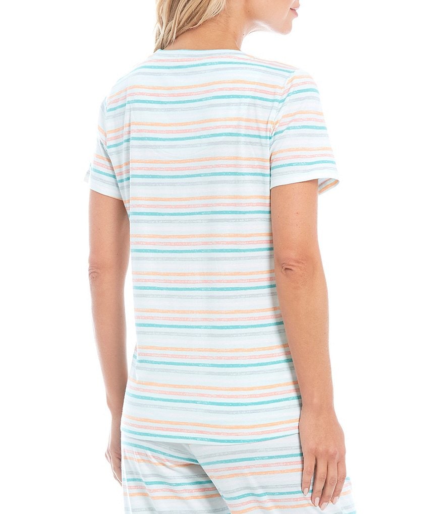 Peanuts Plus Snoopy Print Knit Coordinating Sleep Tee