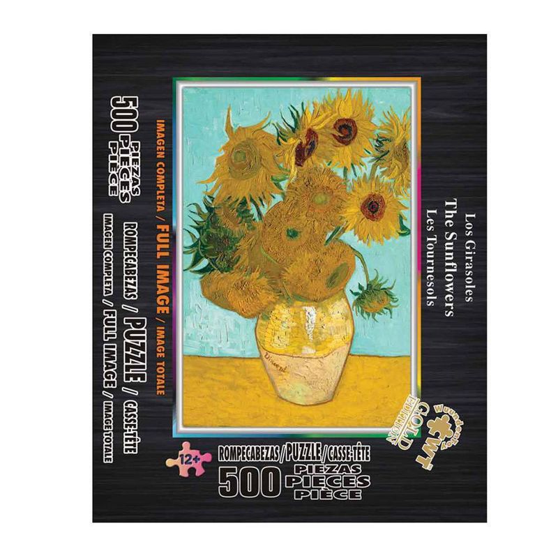 Wuundentoy Gold Edition: The Sunflowers Jigsaw Puzzle - 500pc