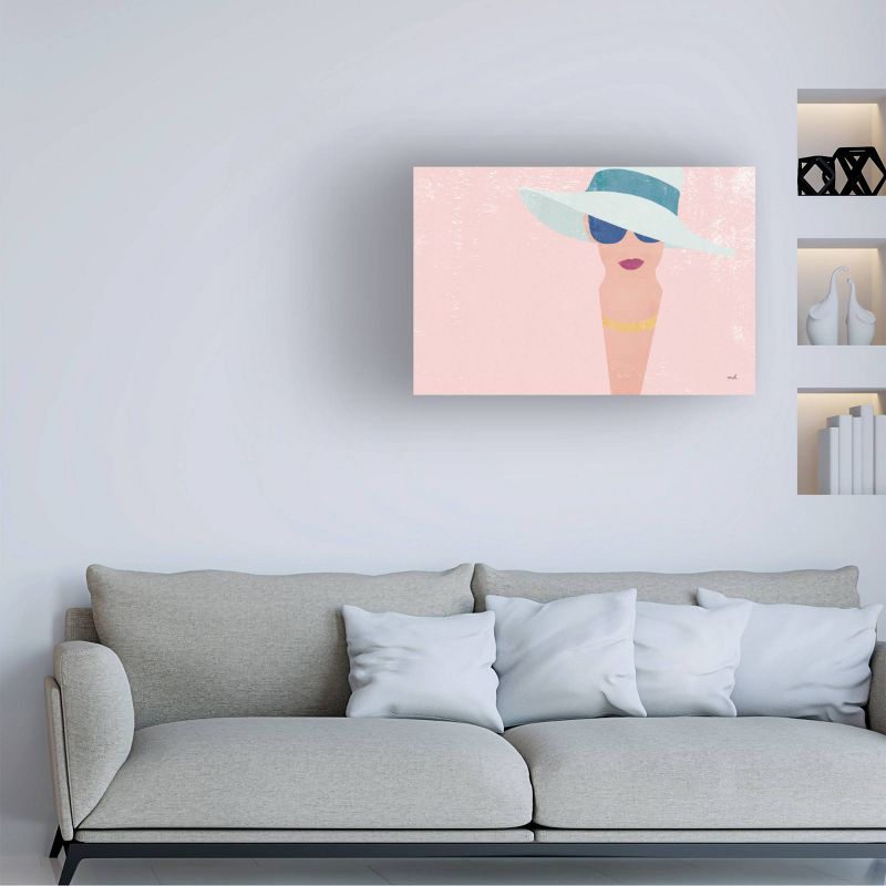 16" x 24" Moira Hershey 'Fashion Forward' Unframed Wall Canvas - Trademark Fine Art