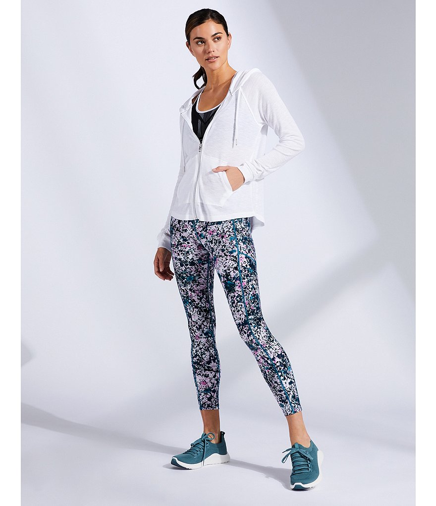 Free People FP Movement Square Neck Coordinating Good Karma Tie-Dye Sports Bra