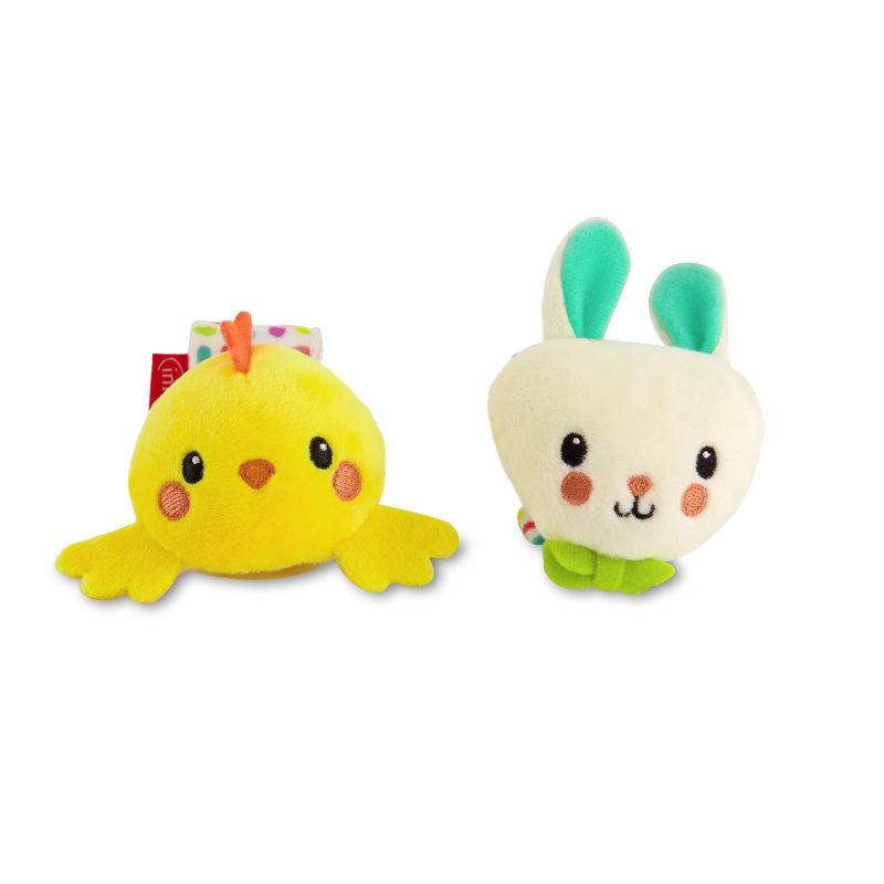 Infantino Go Gaga! Springtime Wrist Rattles