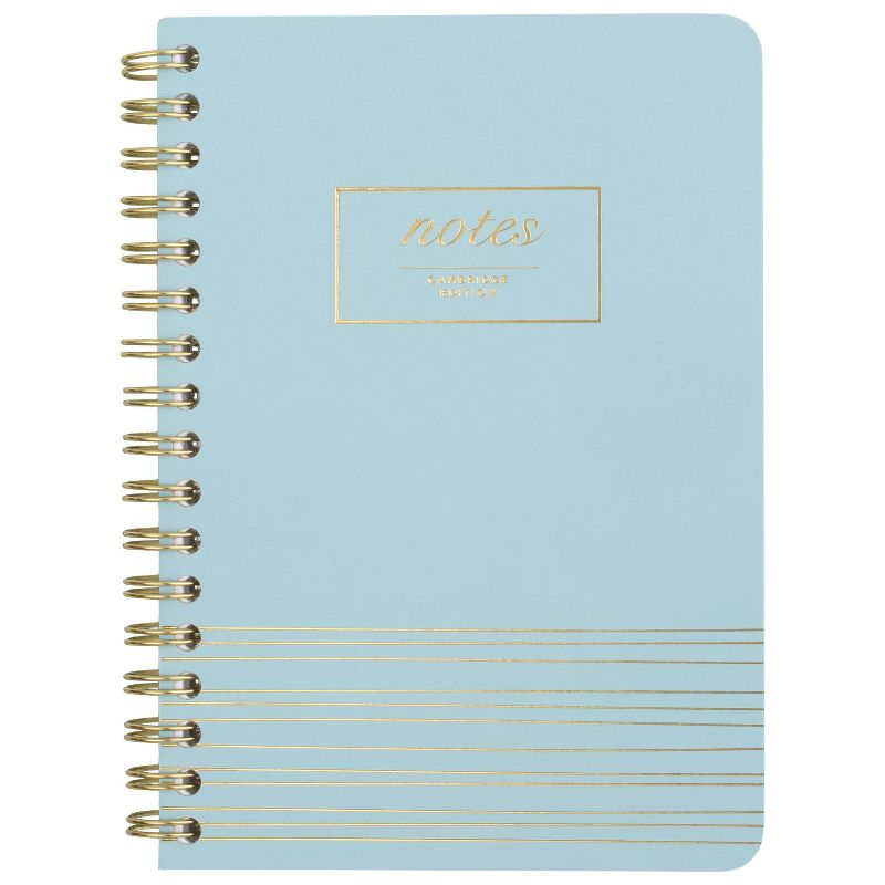 80 sheet 1 Subject Spiral Notebook Work Style Pocket Seaglass - Cambridge