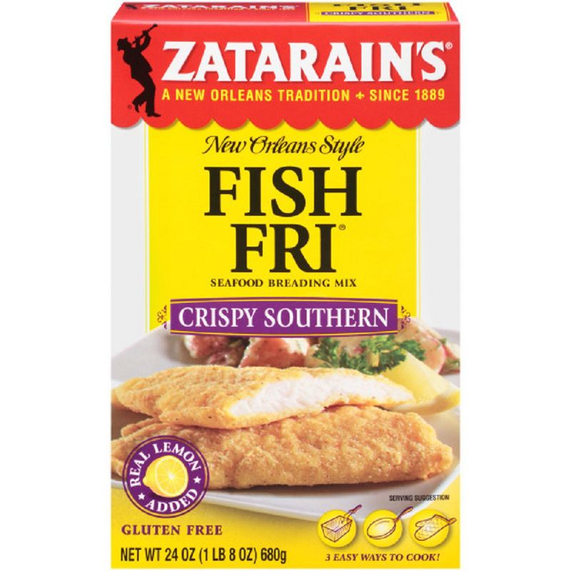 Zatarain's Seasoned FishFri Crispy Southern Style Mix - 24oz