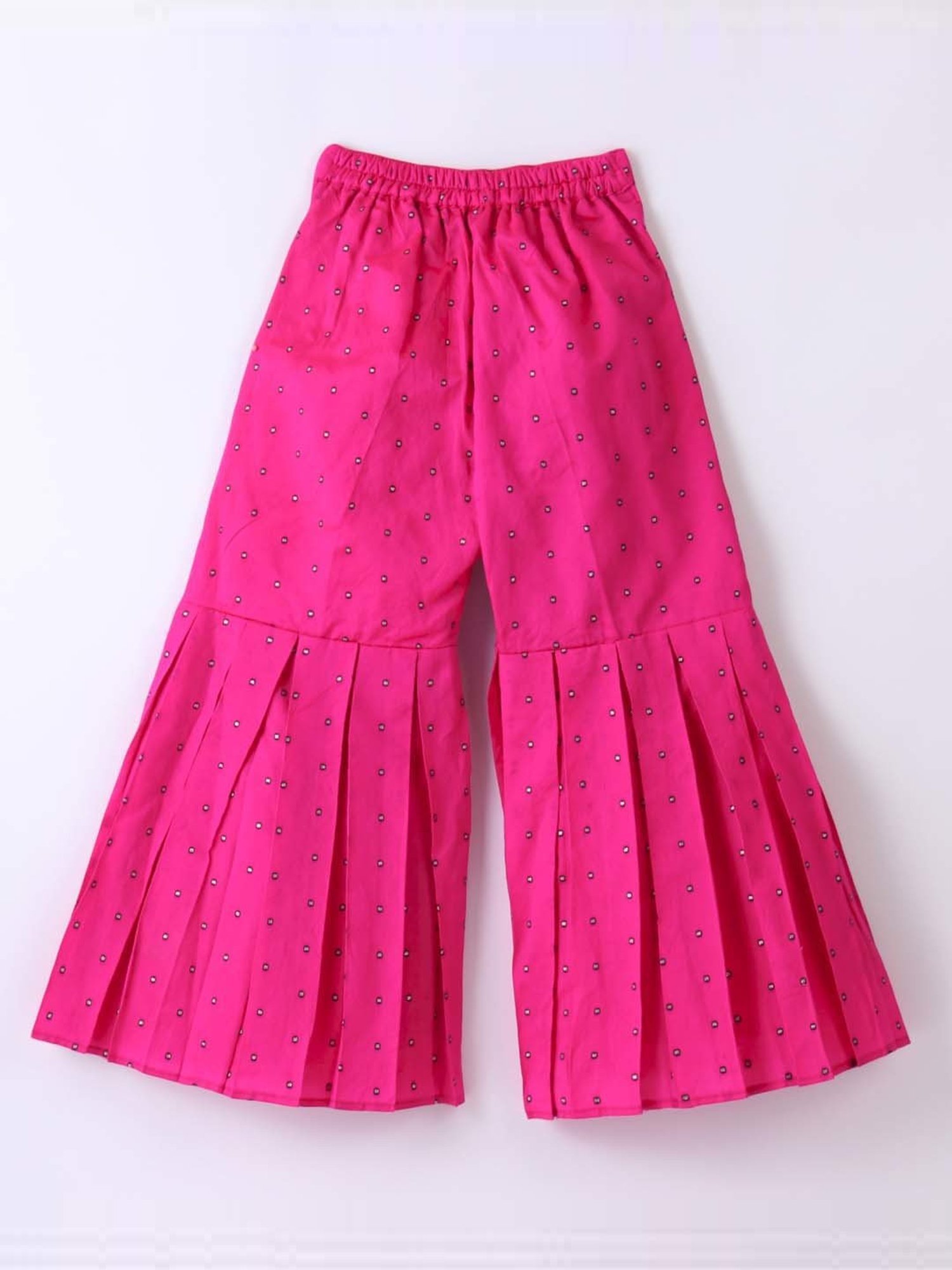 TWISHA Kids Blue & Pink Embroidered Top Set