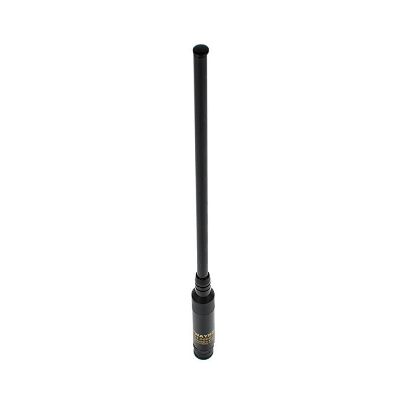RH 660S Dual Band 70cm 2meter 144430mhz Extendable Telescopic Portable Radio Antenna BNC Connector High Gain for Kenwood Icom ICF50V ICF50 ICM88 2Way Radio