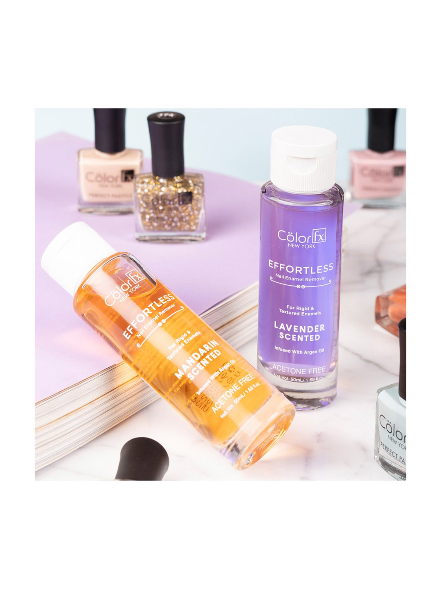 GLAM Nail Wipes Lavender Fragrance - 36 Wipes