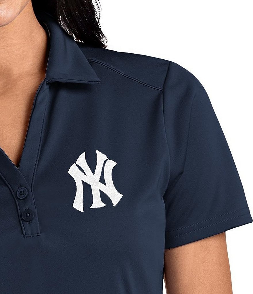 Antigua Women's MLB Tribute Short-Sleeve Polo Shirt