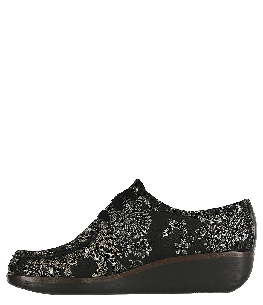 SAS Siesta Leather Wedge Oxford