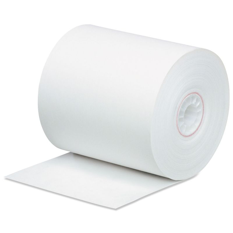 Iconex Impact Bond Paper Rolls, 0.45" Core, 3" x 165 ft, White, 50/Carton 90742239