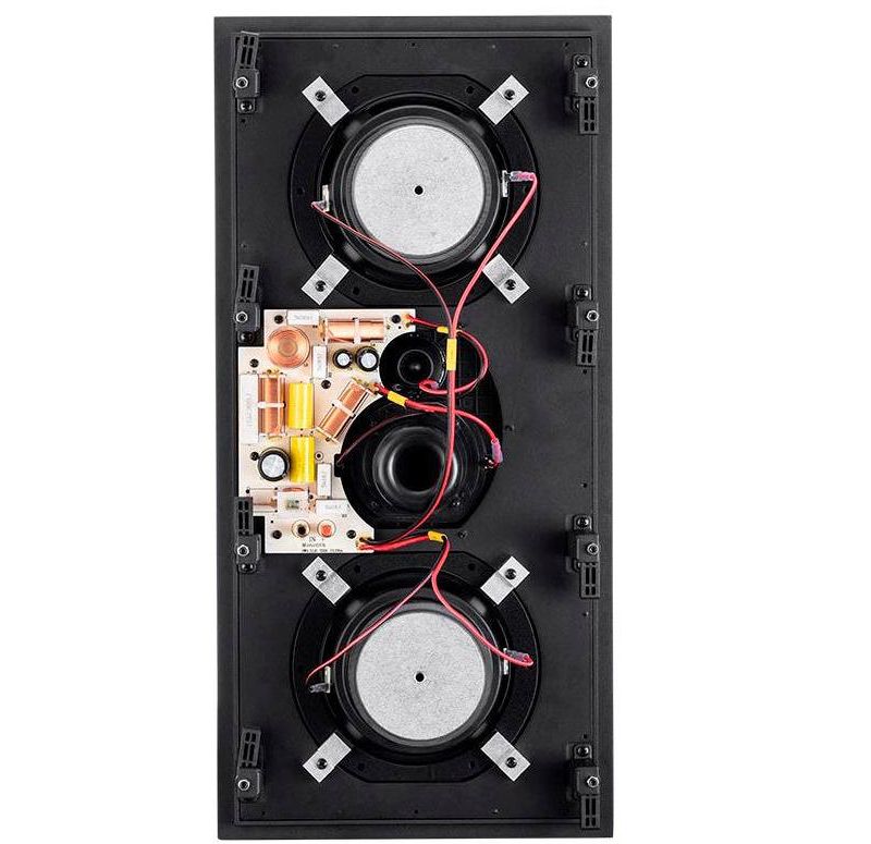 Monolith THX-365IW THX Ultra Certified 3-Way In-Wall Speaker, 1in Silk Dome Tweeter With Neodymium Magnet and Copper Shorting Ring, For Home Theater