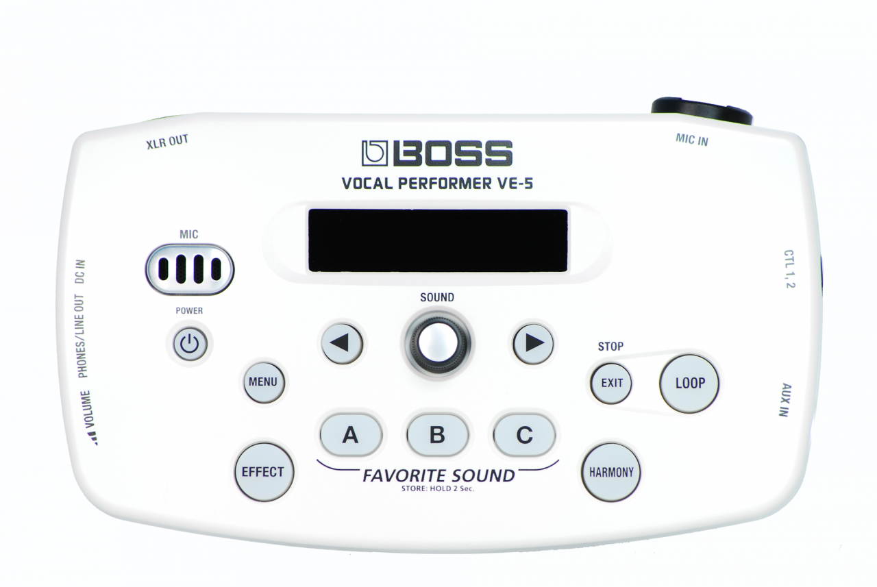 Boss VE-5 Vocal Processor (White)