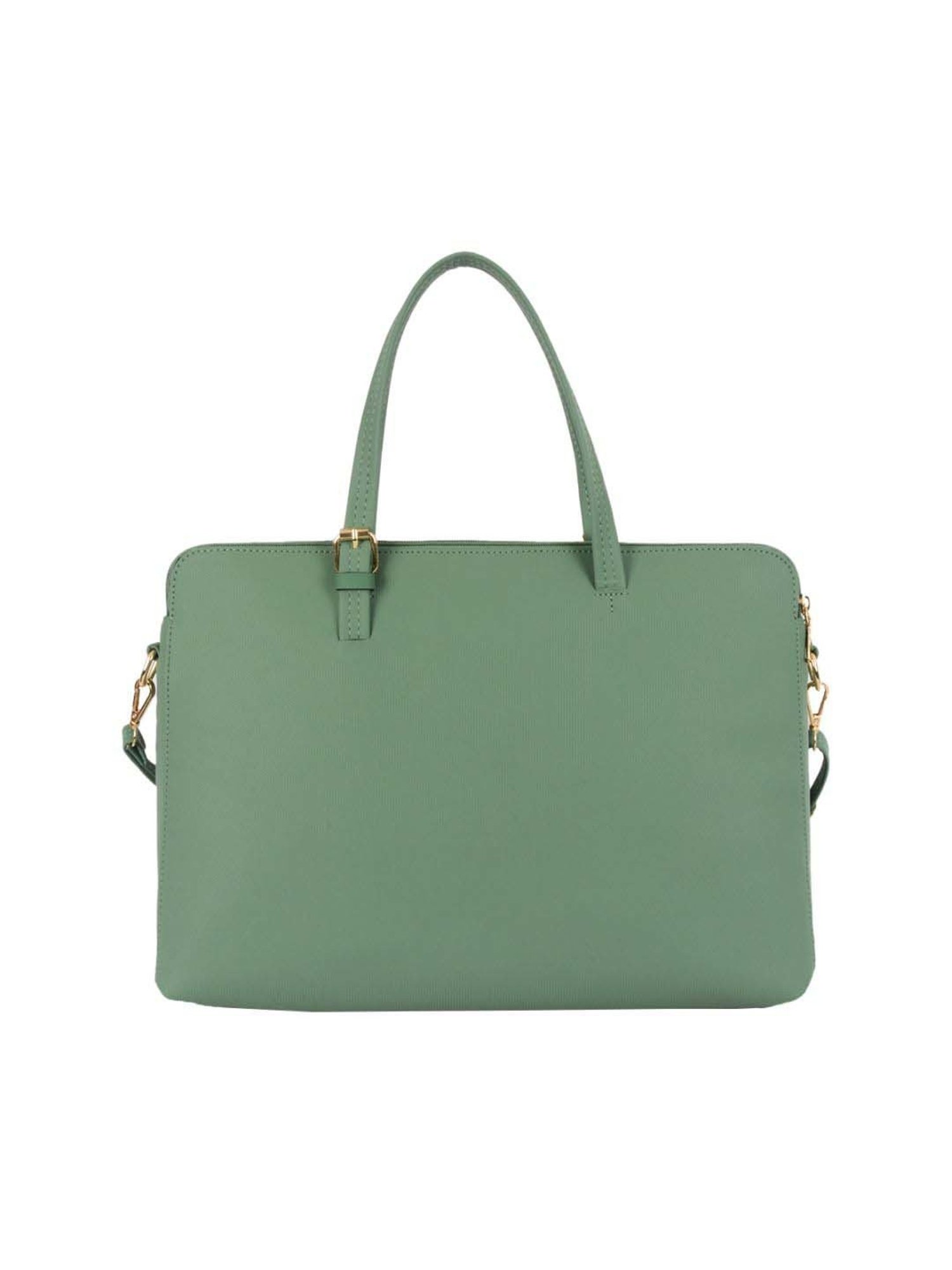 Baggit Seaweed PVC Solid Laptop Messenger Bag