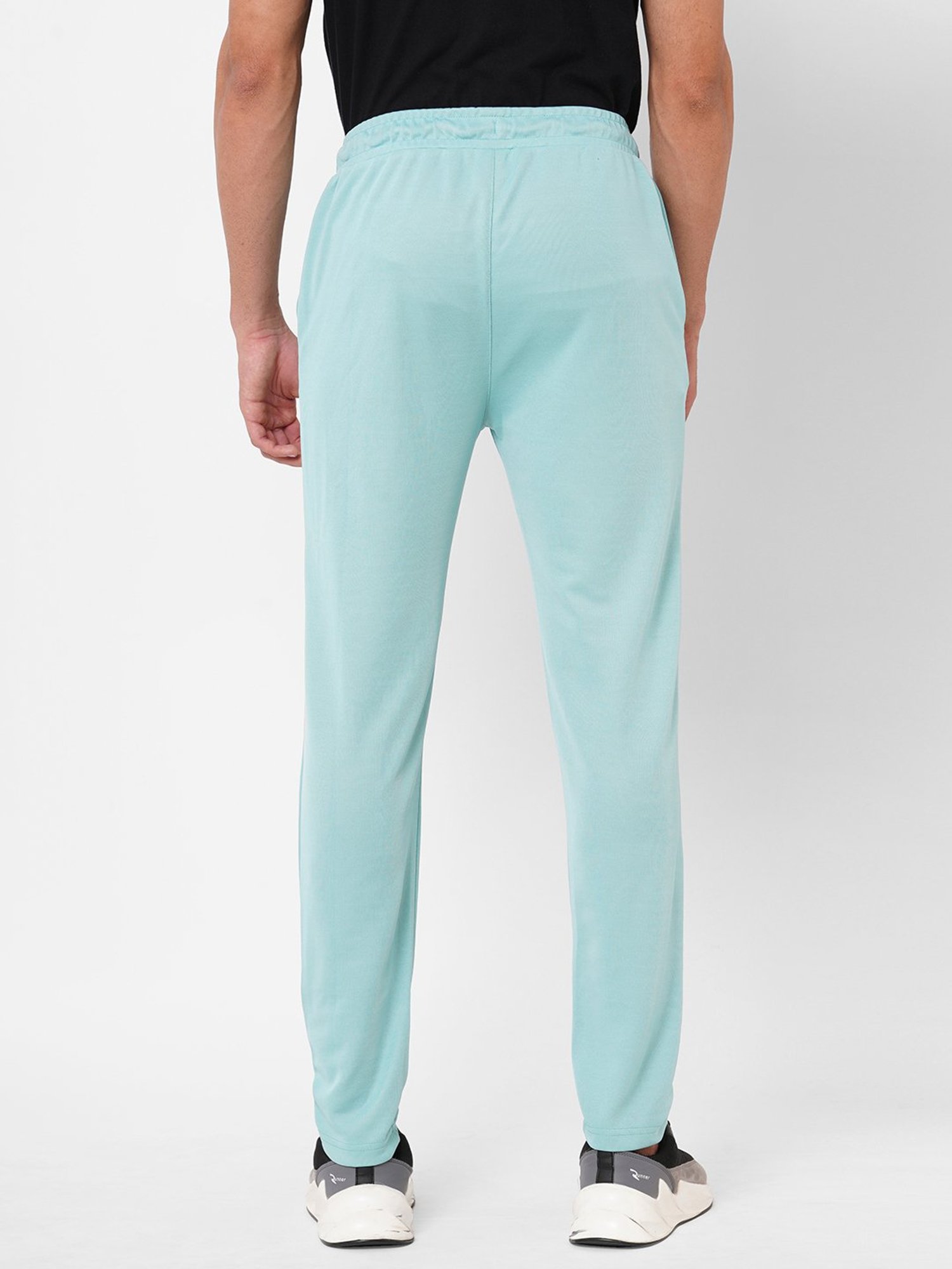 Fitz Light Green Slim Fit Trackpants